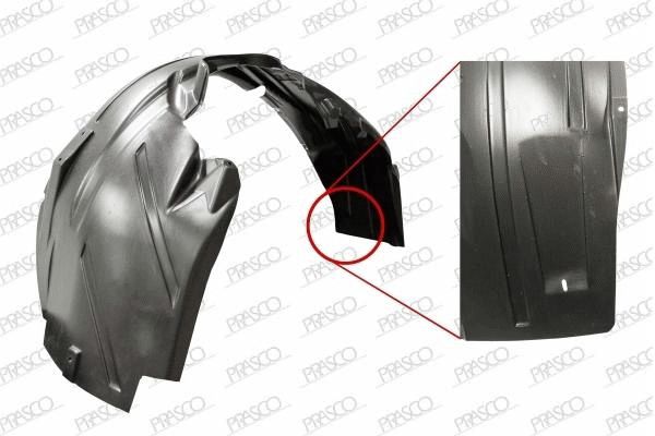 PROTECTOR PASO RUEDA DELANTERO IZQUIERDO MOD. 08 >