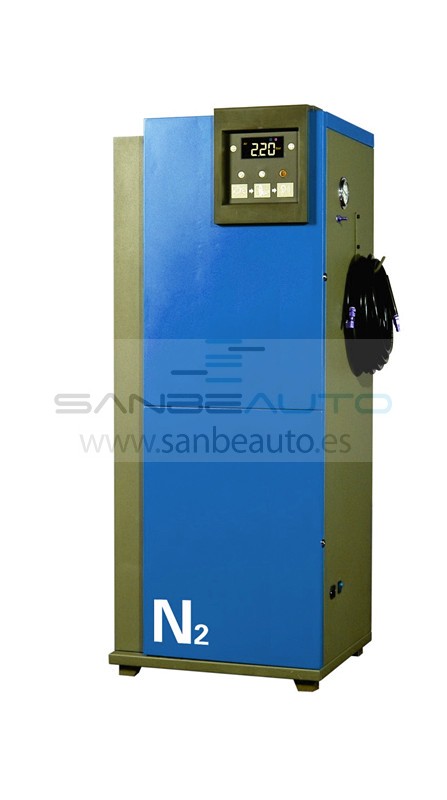 Generador nitrógeno automático pureza hasta 99% presión de inflado hasta 10 bares 220V