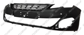 PARAGOLPES DELANTERO-IMPRIMADO-CON AGUJEROS SENSORES APARCAMIENTO+SOPORTES MOD. ALLURE