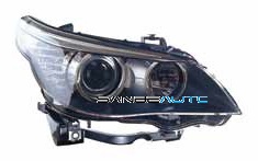 BMW S/5 E60/E61 07-*FARO DCH CON REGULACION ELECTRICA CON MOTOR LED (INTERIOR NEGRO) H7/H7