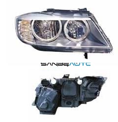 BMW S/3 E90 08-*FARO DCH CON REGULACION ELECTRICA H7/H7 (TIPO VALEO)