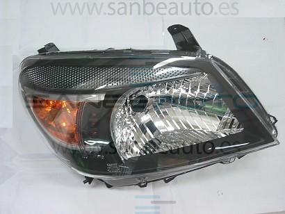 FORD RANGER 09-*FARO DCH CON REGULACION MANUAL/ELECTRICA(INTERIOR NEGRO)