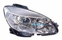 MERCEDES C W204 07-*FARO DCH CON REGULACION ELECTRICA H7/H7 (CON MOTOR)