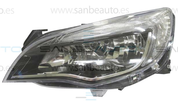 OPEL ASTRA 12-*FARO IZQ CON REGULACION ELECTRICA CON MOTOR H7/H7 CON LUZ DIURNA