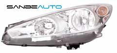 PEUGEOT 308 11-*FARO IZQ CON REGULACION ELECTRICA (CON MOTOR) H1/H7