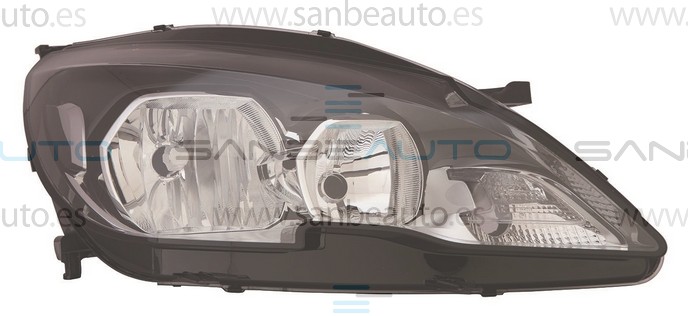 PEUGEOT 308 13-*FARO DCH CON REGULACION ELECTRICA H7/HB3