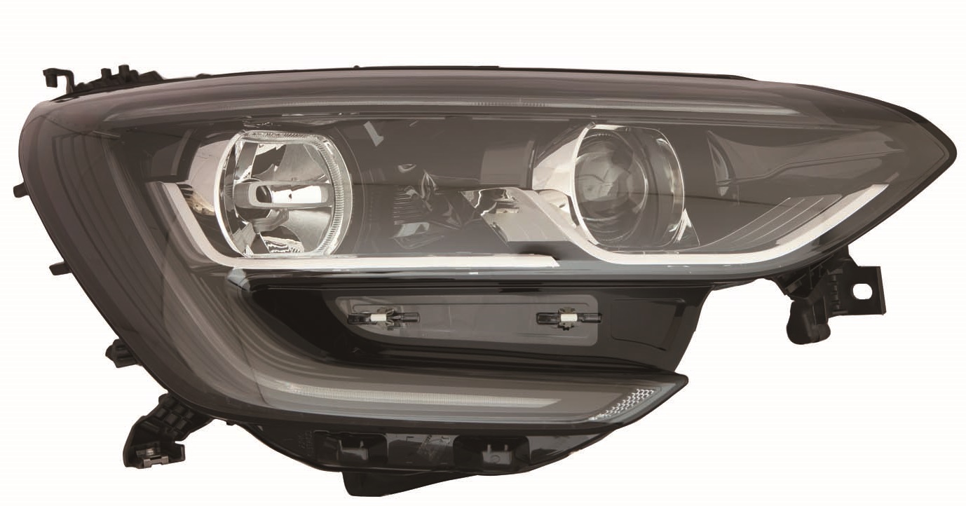 RENAULT MEGANE 16-*FARO DCH CON REGULACION ELECTRICA INTERIOR NEGRO(H7/H7/LED)