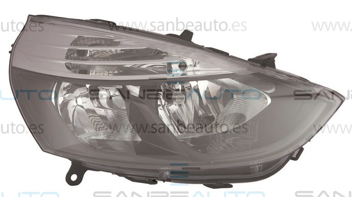 RENAULT CLIO 13-*FARO DCH CON REGULACION ELECTRICA CON MOTOR INTERIOR NEGRO H7/H1