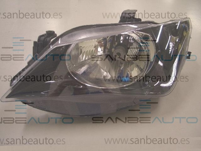 SEAT IBIZA 12-*FARO IZQ ELECTRICO INTERIOR NEGRO H4