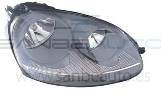 VW GOLF V 03-*FARO DCH CON REGULACION ELECTRICA(INTERIOR GRIS)