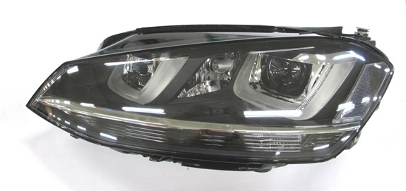 VW GOLF VII 13-*FARO IZQ. CON REGULACION ELECTRICA CON MOTOR IZQ D3S/H7/H21/LED (XENON)