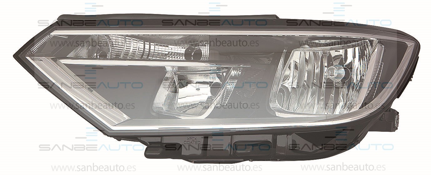 VW PASSAT 15-*FARO IZQ CON REGULACION ELECTRICA CON MOTOR H7/H9