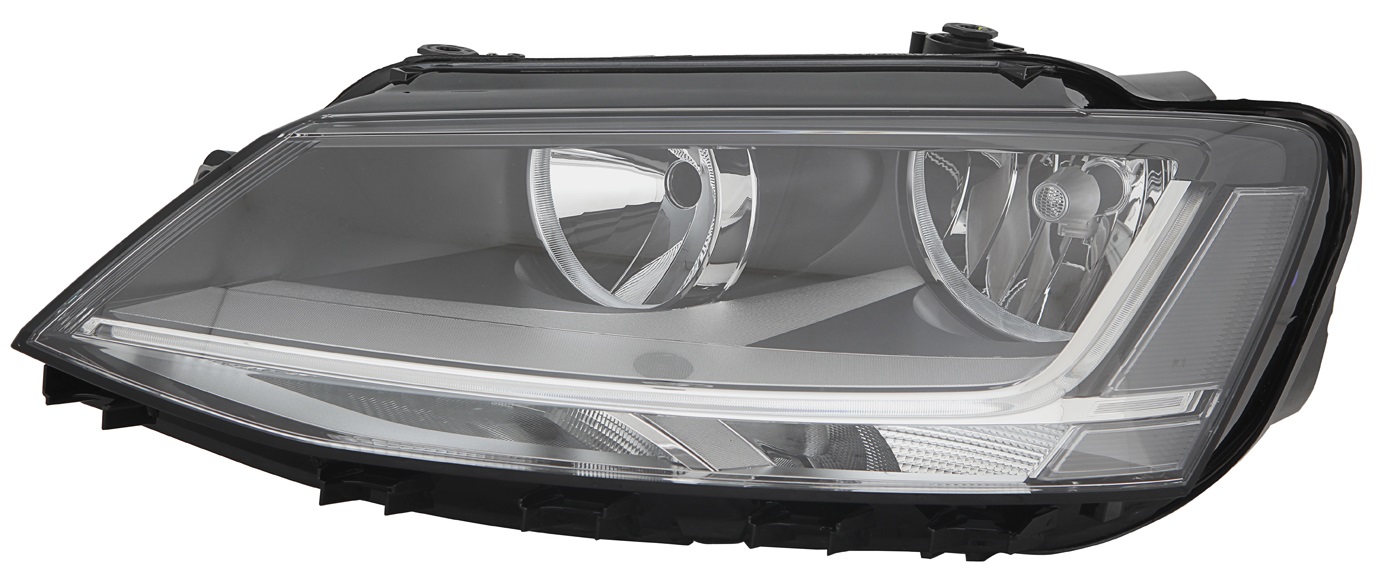 VW JETTA IV 2014.07-*FARO IZQ CON REGULACION ELECTRICA CON MOTOR (H7/H7/PY21W/LED)