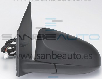 CITROEN C1/108/AYGO 14-*RETROVISOR IZQ ELECTRICO CALEFACTADO PARA PINTAR CONVEXO 5PIN