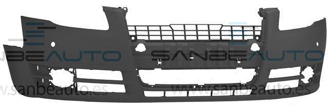 AUDI A4 04-*PARAGOLPES DELANTERO PARA PINTAR CON AGUJEROS PARA SENSOR