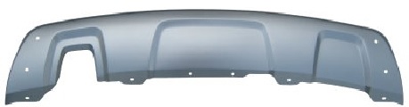 DACIA DUSTER 10-*SPOILER PARAGOLPES TRASERO PARA PINTAR