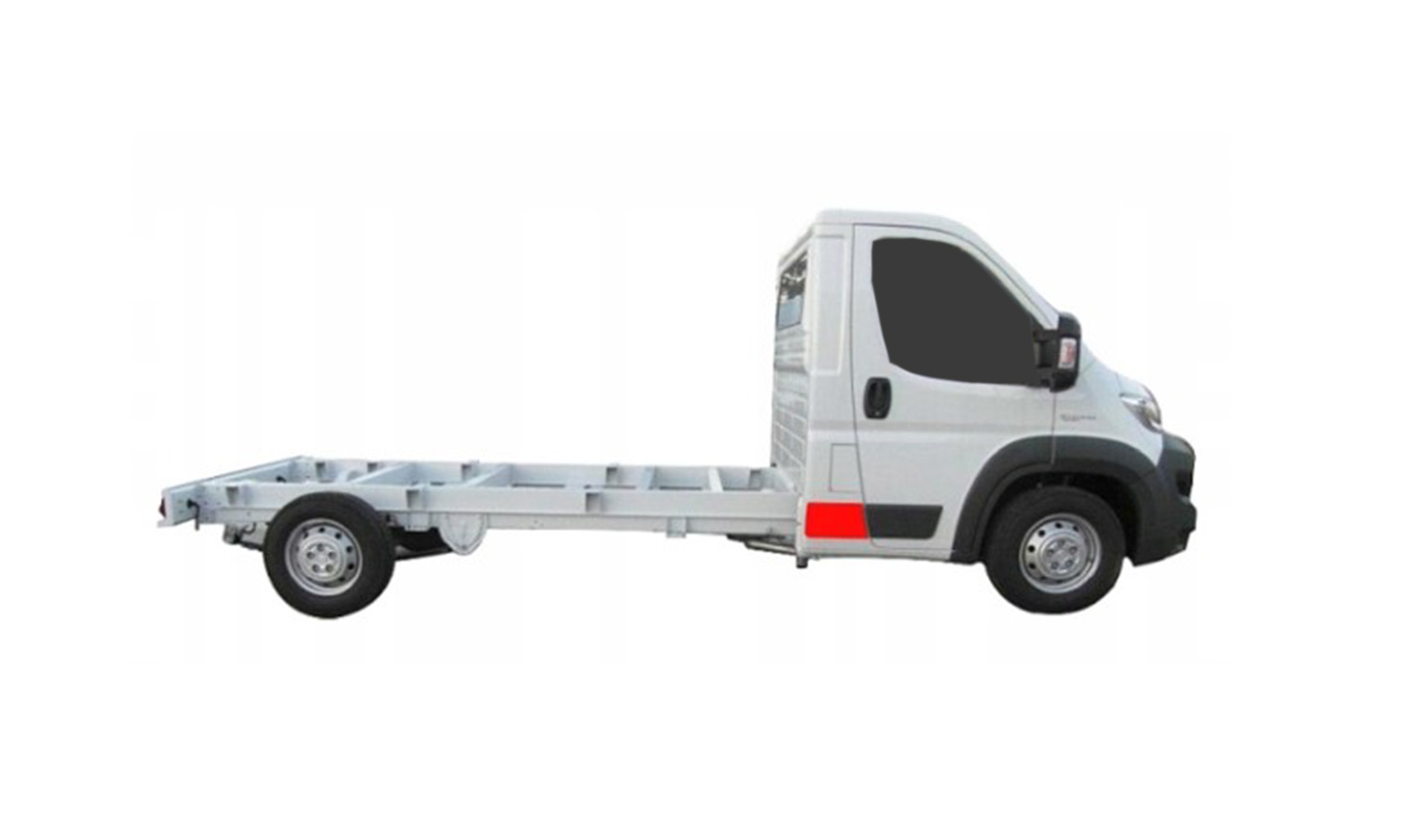 FIAT DUCATO/BOXER/JUMPER 2014.04-*MOLDURA LATERAL DCH PILAR NEGRO(MODELO CAJA ABIERTA)