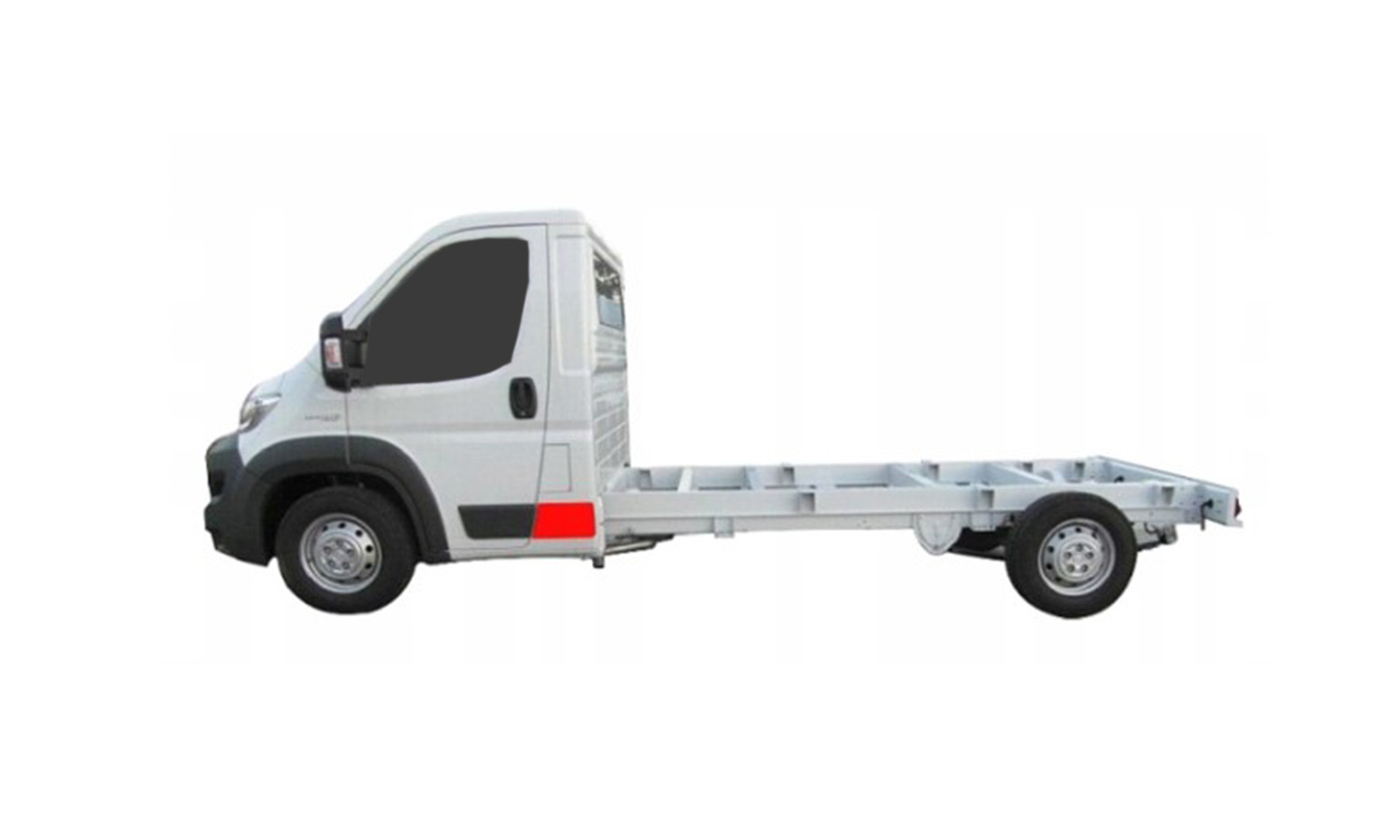 FIAT DUCATO/BOXER/JUMPER 2014.04-*MOLDURA LATERAL IZQ PILAR NEGRO(MODELO CAJA ABIERTA)