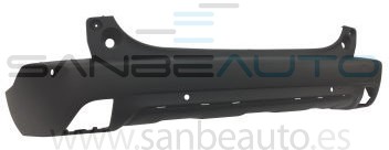 PEUGEOT 2008 13-*PARAGOLPES TRASERO PARA PINTAR CON AGUJEROS PARA SENSOR