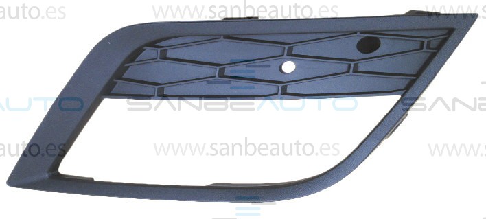 SEAT LEON 12-*REJILLA PARAGOLPES DELANTERO DCH AGUJERO PARA ANTINIEBLA