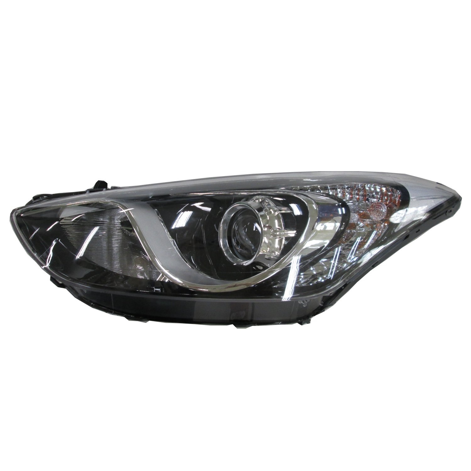 HYUNDAI I30 H/B 15-*FARO IZQ CON REGULACION ELECTRICA CON MOTOR INTERIOR CROMADO (H7/H7/PY21W/W5W)