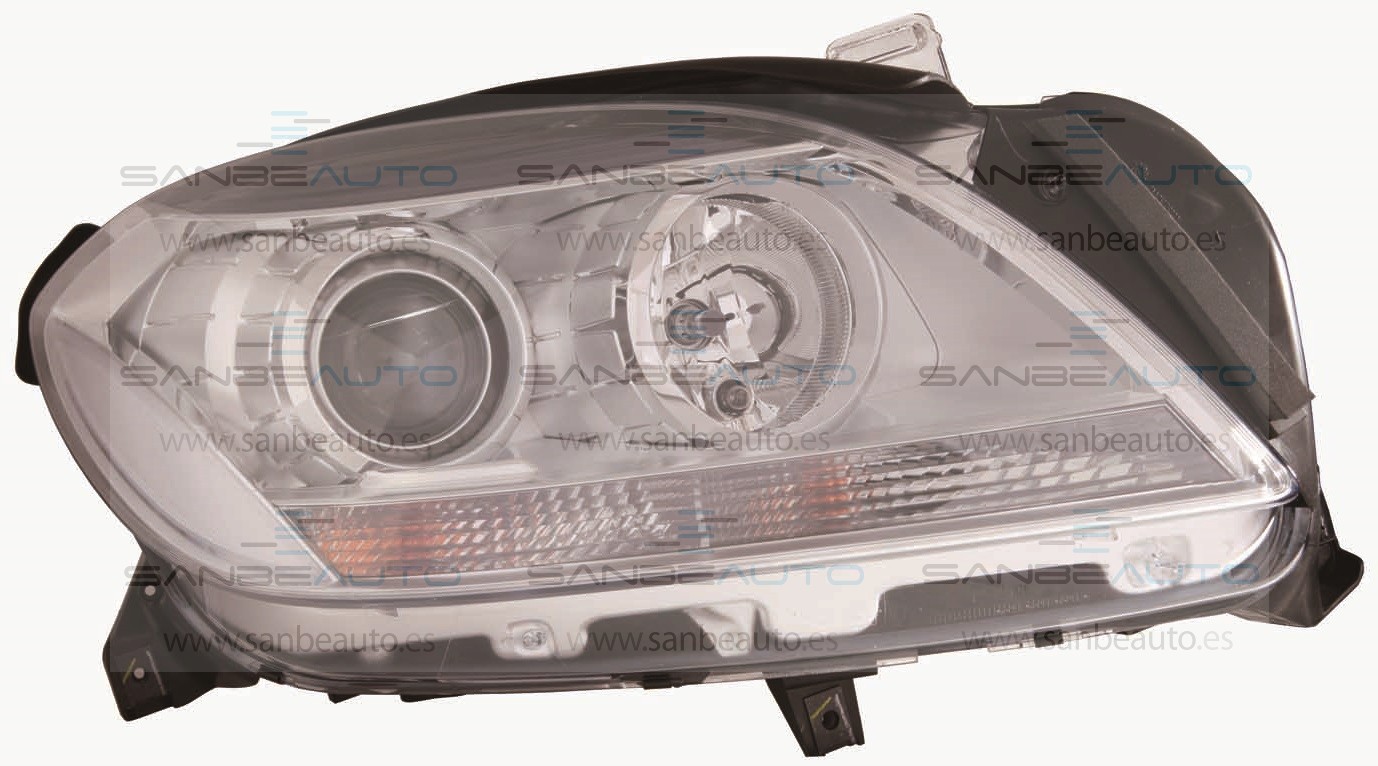 MERCEDES M W166 12-*FARO DCH CON REGULACION ELECTRICA CON MOTOR