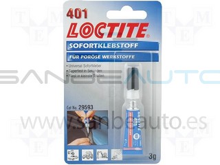 LOCTITE 401 BC 3G* PEGAMENTO INSTANTANEO UNIVERSAL 