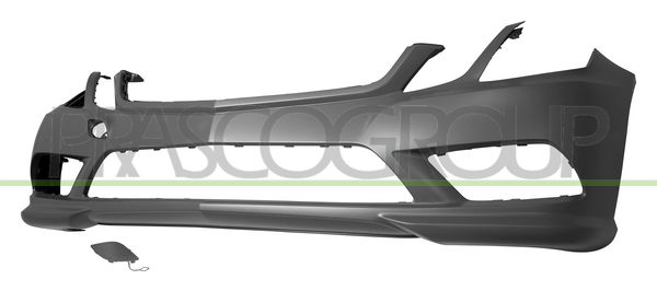 PARAGOLPES DELANTERO IMPRIMADO-CON TAPAGANCHO, MOD. AMG