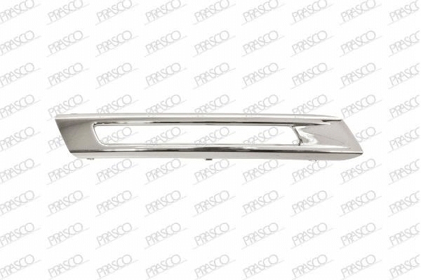 MOLDURA IZQ PARAGOLPES DELANTERO CROMADA -  CON AGUJERO PARA LUZ DIURNA W166 11