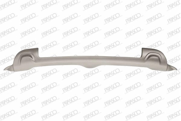 MOLDURA INFERIOR CENTRAL PARAGOLPES DELANTERO PINTADA PLATA MODELO  HYPNOTIC