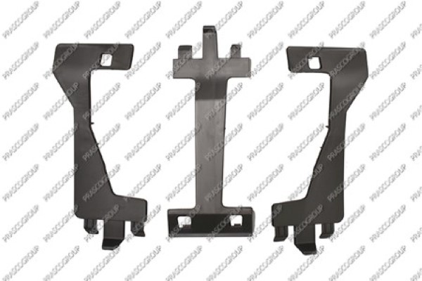 GUIA AIRE CENTRAL PARAGOLPES DELANTERO-3PCS