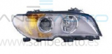 BMW E46 2P 03-*FARO DCH CON REGULACION ELECTRICA CON INTERMITENTE AMBAR(INTERIOR CROMADO)