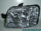 FIAT PANDA 03-*FARO IZQ H4 CON REGULACION  ELECTRICA
