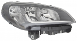FIAT DOBLO 15-*FARO DCH CON REGULACION ELECTRICA CON MOTOR INTERIOR GRIS OSCURO (H7/H7/WY21W/W21W)