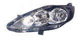 FORD FIESTA 08-*FARO IZQ CON REGULAC. ELECTRIC. H7/H1(INT NEGRO)