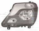 MERCEDES SPRINTER 14-*FARO IZQ CON REGULACION ELECTRICA CON MOTOR INTERIOR NEGRO H7/H7