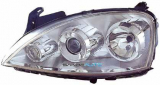 OPEL CORSA 03-*FARO IZQ CON REGULAC. ELECTRIC. C/LUPA D2S+H7 (XENON)