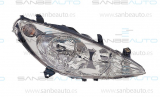 PEUGEOT 307 01-*FARO DCH CON REGULACION ELECTRICO. SIN AGUJERO ANTINIEBLA