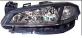 RENAULT LAGUNA 05-*FARO IZQ CON REGULACION ELECTR INTERIOR NEGRO H1/H7