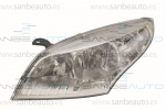 RENAULT MEGANE 08-*FARO IZQ CON REGULACION ELECTRICA H7/H7  CON MOTOR (INTERIOR CROMADO)