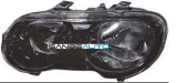 ROVER 25 00-*FARO IZQ CON REGULACION ELECTR INTERIOR NEGRO H7/H1