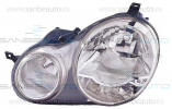 VW POLO 02-*FARO IZQ CON REGULACION . ELECTRICO (TIPO  VALEO) SIN MOTOR