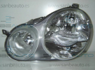 VW POLO 02-*FARO IZQ CON REGULACION  ELECTRICA (TIPO  VALEO) CON MOTOR