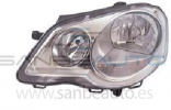 VW POLO 05-*FARO IZQ C/R ELECTRICA