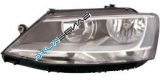 VW JETTA 11--*FARO IZQ ELECTRICO CON MOTOR INTERIOR OSCURO H7