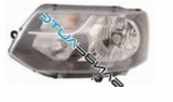 VW TRANSPORTER T5 10-*FARO IZQ CON REGULACION ELECTRICA H4