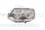 VW TRANSPORTER T5 10-*FARO IZQ CON REGULACION ELECTRICA DOBLE H7/H15