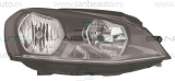 VW GOLF VII 13-*FARO DCH CON REGULACION ELECTRICA CON MOTOR H7/H15 (INTERIOR NEGRO)