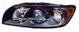 VOLVO S40/V50 03-*FARO DCH CON REGULACION ELECTRICA NEGRO HID (XENON)