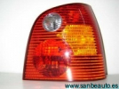 VW POLO 02-*PILOTO TRASERO  DCH(ROJO+AMA)